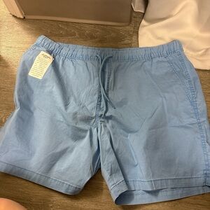 Izod Blue and White Striped Shorts